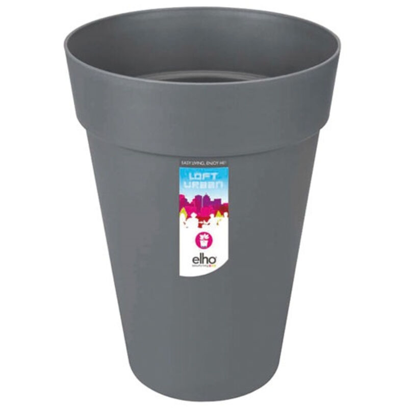 Vaso loft urban round high 28CM colore a scelta