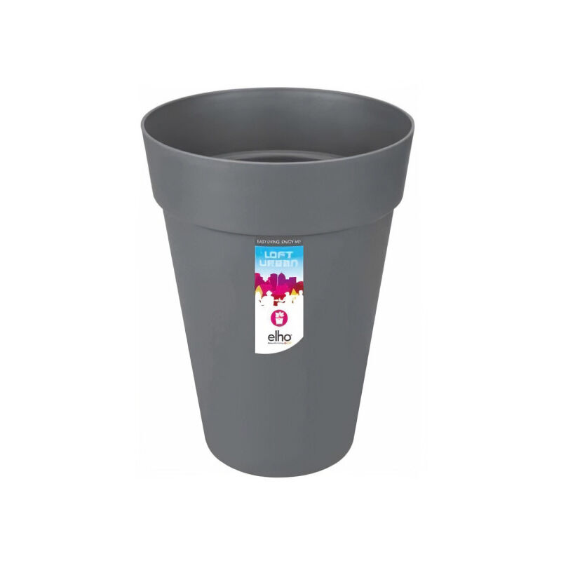 Elho - 9256442142500 pot de fleurs loft urban anthracite