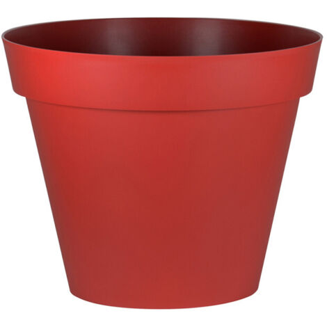 Cache-pot Opale 18,5 Cm Rose Nude - Décoration Design à Facettes, Fabriqué En France, Adapté à La Plupart Des Pots De Fleurs