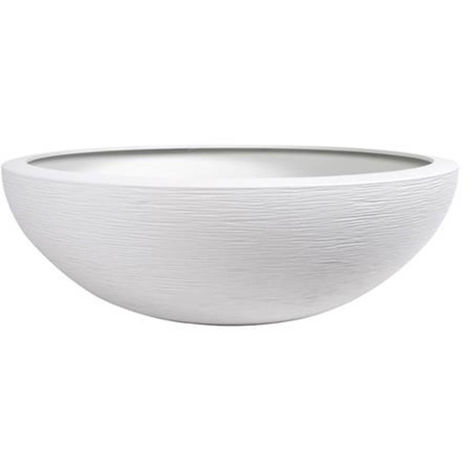 EDA PLASTIQUE - Pot vasque Graphit'Up Ø 40 - 14,9L - Blanc cérusé