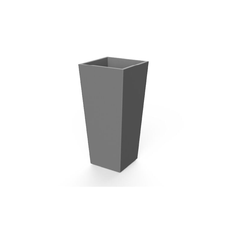 Moovere - melisa 40 Square and Tall Indoor and Outdoor Planter pour Plantes et Fleurs Très Résistant au Temps. Fabriqué en polyéthylène en Espagne