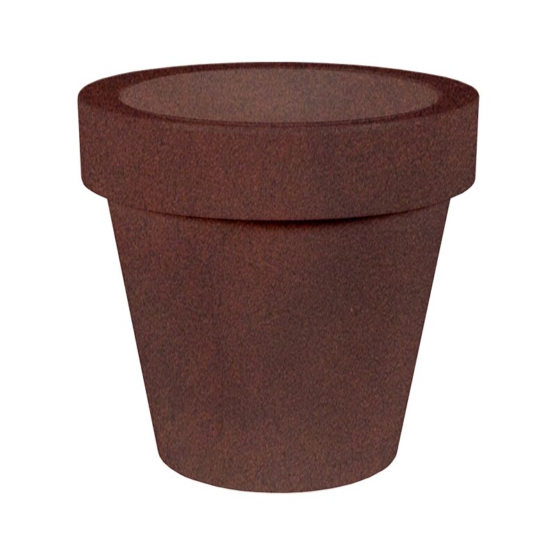 Magnolia 80 Classic et Large Jardinière Ronde d'Intérieur et d'Extérieur Pour Plantes et Fleurs Très résistante au passage du temps. Fabriqué en