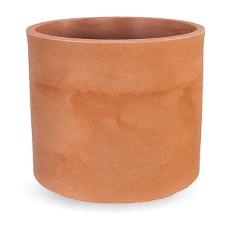 HORTENSIA 40 Jardinière Ronde d'Intérieur et d'Extérieur Pour Plantes et Fleurs Très Résistante au Temps. Fabriqué en Polyéthylène en Espagne