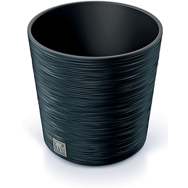 Pot de fleurs avec reserve d´eau 7,5 l anthracite - furu