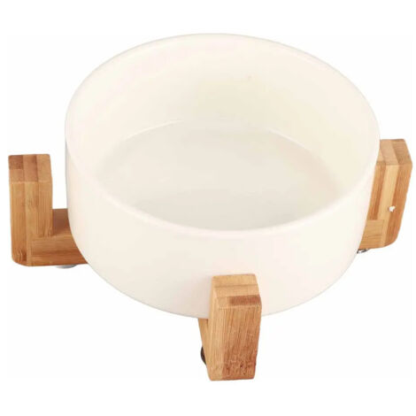 Pot de fleurs avec support en bois dcoration intrieure R