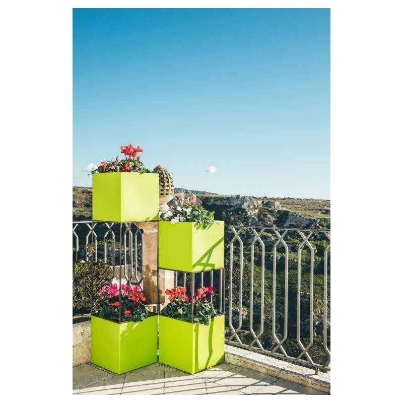 Vase Polymère Monacis Gemma Verde - ø 110 cm. -h 95cm.