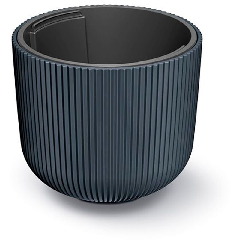 Pot de Fleurs Anthracite avec réservoir, Collection Milly, 34,9 x 34,9 x 29 cm, capacité 22 l. - Anthracite - Prosperplast