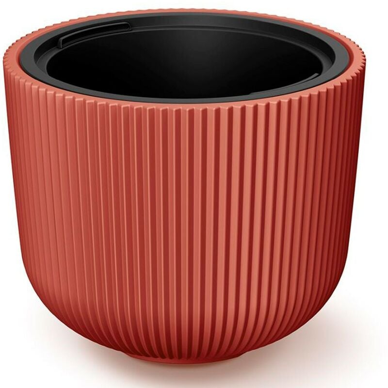 Pot de Fleurs en Terre Cuite avec réservoir Collection Milly, 46,9 x 46,9 x 38,5 cm, capacité 54 l. - Prosperplast