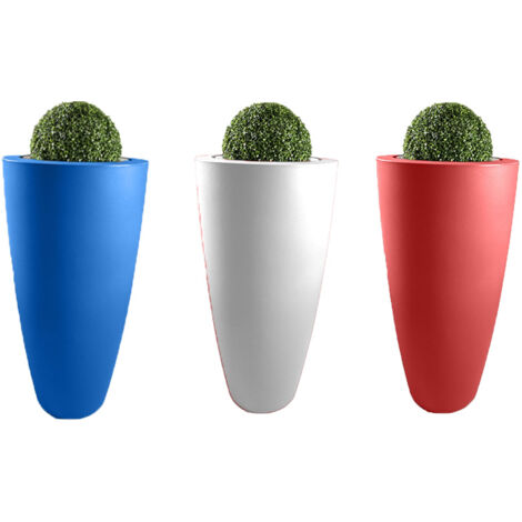 Pot de fleurs conique delight 200l france 2024-lot de 3