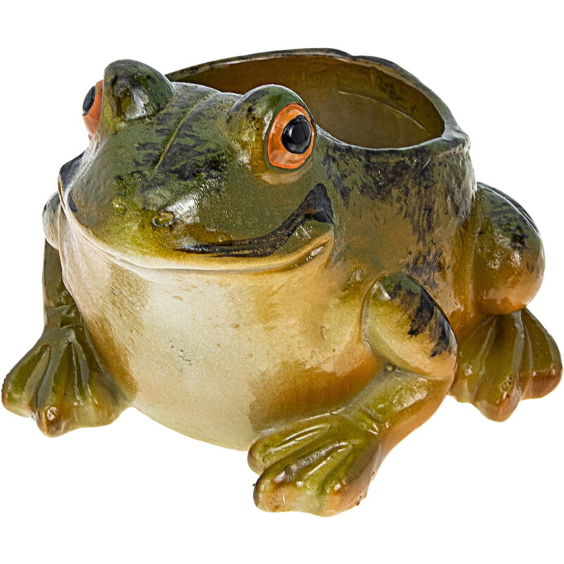 Pot de fleurs créatif en forme de grenouilles, pot de fleurs succulentes, figurine de grenouilles en céramique
