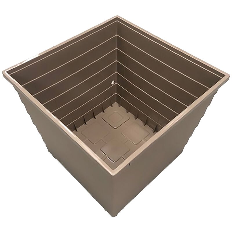 Vivol - Pot de fleurs d'extérieur auto-arrosant bera WaterUps - Beige