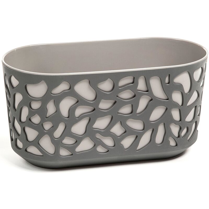 Jardinière duet 400 mAnthracite et Taupe