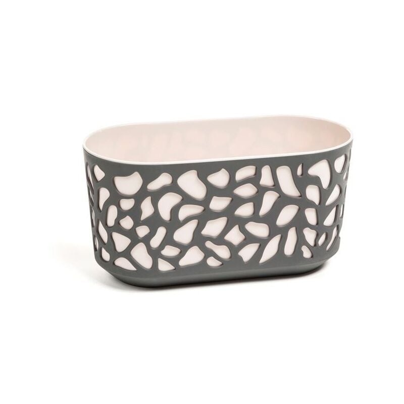 Jardinière Lamela duet 600 mAnthracite et Beige Clair