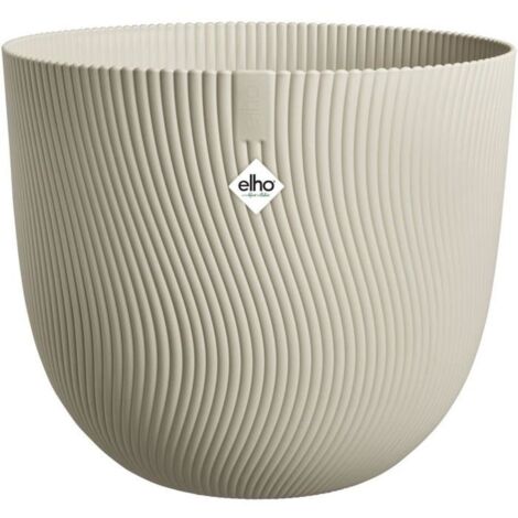 Pot de fleurs ELHO Sereh Rond 47 Beige Ø47 x H40 cm 55 L 100% recyclé