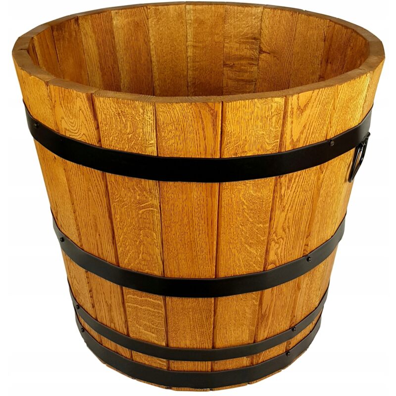 Pot de fleurs en chêne 55xH50 k