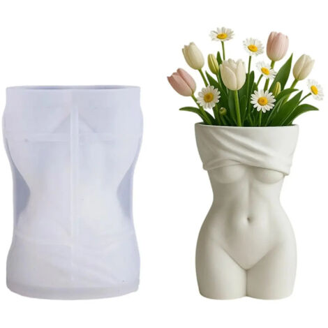 Pot de fleurs épais pour intérieur et extérieur avec soucoupe