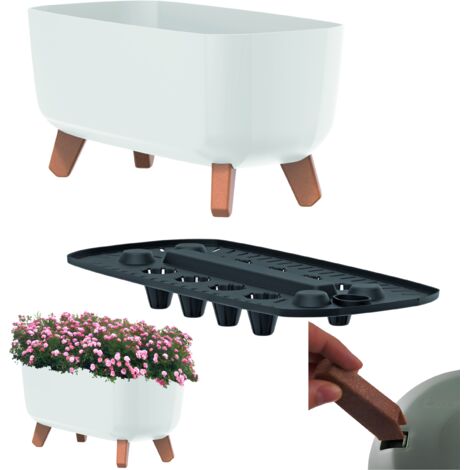 Pot de fleurs Gracia Case DGCL400 - Blanc