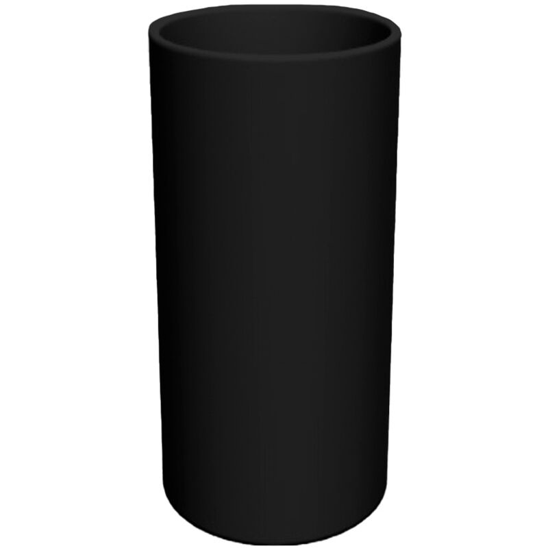 Hortensia 40 Haute Jardinière Ronde et Haute d'Intérieur et d'Extérieur Pour Plantes et Fleurs Très Résistante au Temps. Fabriqué en Polyéthylène en