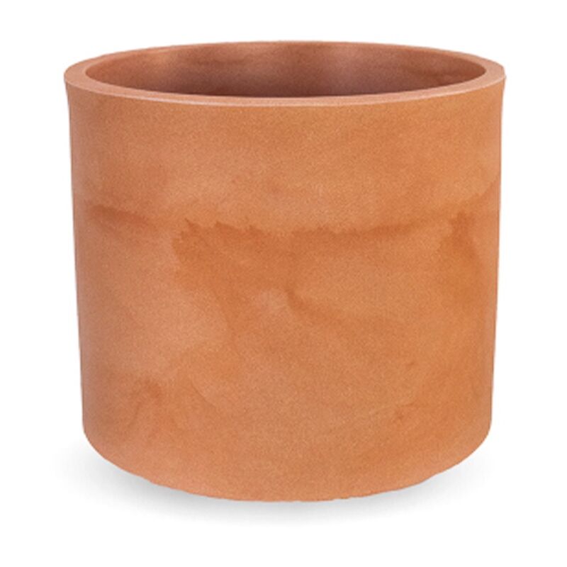 Hortensia 50 Jardinière Ronde d'Intérieur et d'Extérieur Pour Plantes et Fleurs Très résistante au passage du temps. Fabriqué en Polyéthylène en