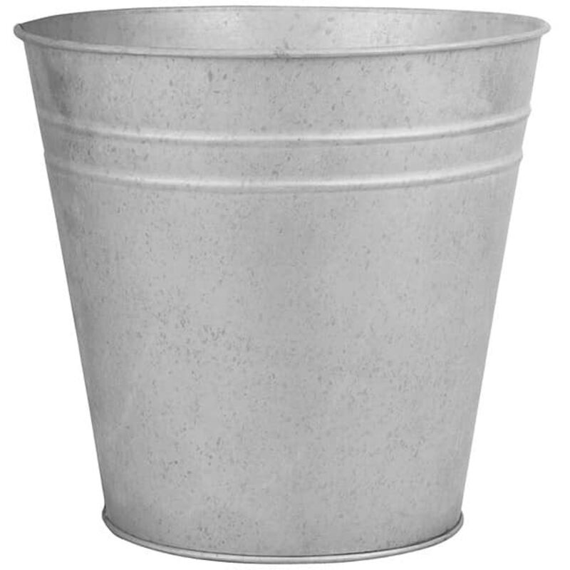 Esschert Design Altzink Blumentopf 7,7 Liter , Ø25cm, Höhe 24cm