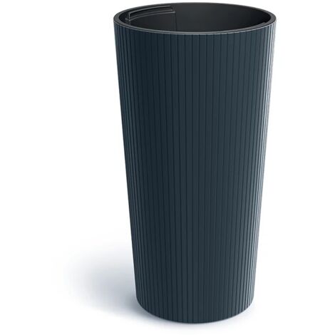 POT DE FLEURS LAMIA SLIM - ANTHRACITE - PP-DLAS300A