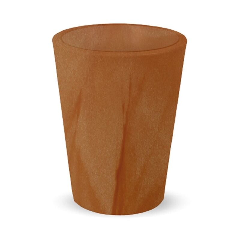 GERBERA 45 Jardinière Ronde d'Intérieur et d'Extérieur Pour Plantes et Fleurs Très Résistante au Temps. Fabriqué en Polyéthylène en Espagne