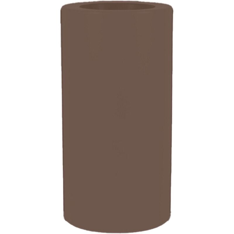 Palma 70 Jardinière ronde et haute pour l'intérieur et l'extérieur Pour plantes et fleurs Très résistante au temps. Fabriqué en polyéthylène en