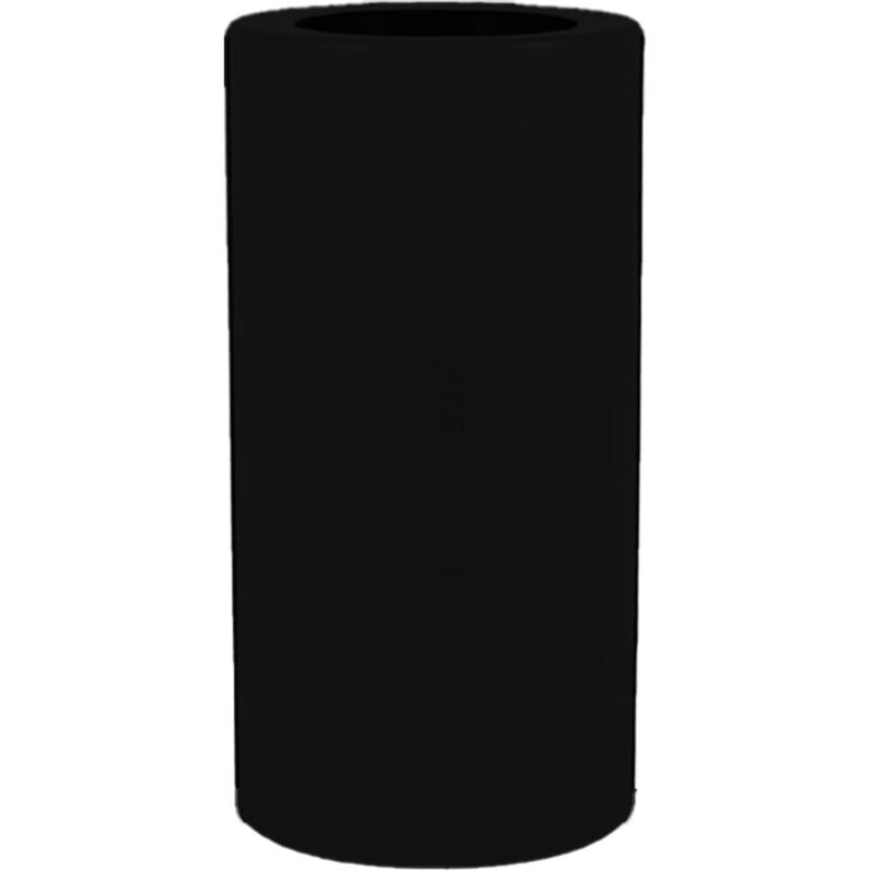 Palma 70 Jardinière ronde et haute pour l'intérieur et l'extérieur Pour plantes et fleurs Très résistante au temps. Fabriqué en polyéthylène en