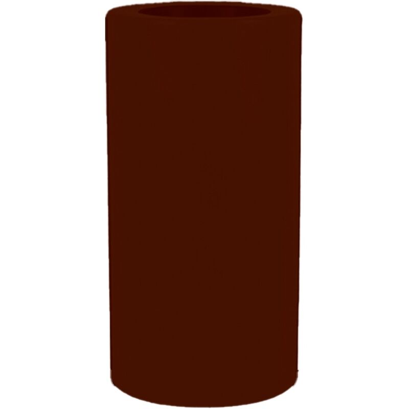 Palma 70 Jardinière ronde et haute pour l'intérieur et l'extérieur Pour plantes et fleurs Très résistante au temps. Fabriqué en polyéthylène en