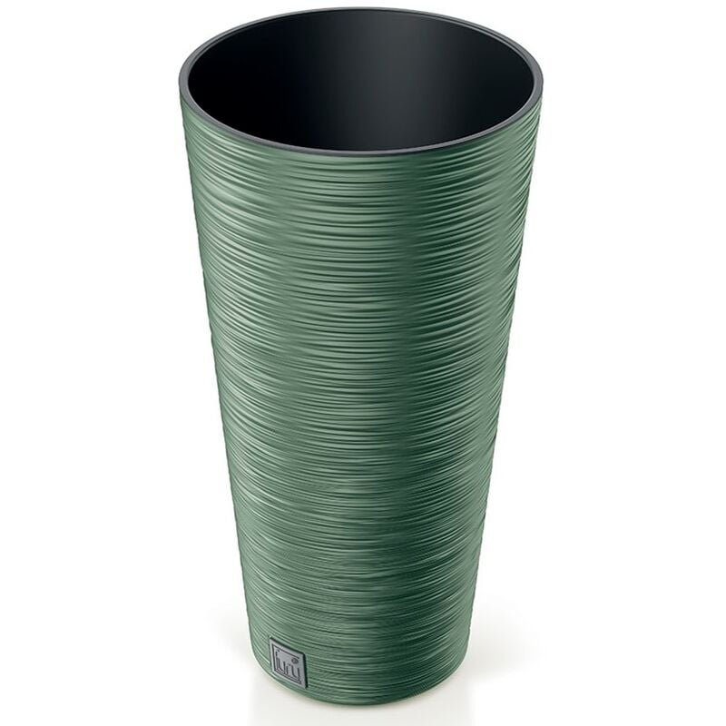 Prosperplast - Pot de fleurs rond avec reserve d´eau 15 l Vert - furu