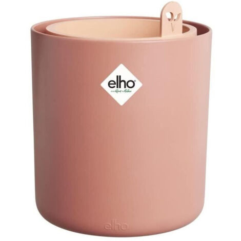 Pot De Fleurs Rond BOUNCY BASIL - Plastique - Ø16 - Terra Caramel