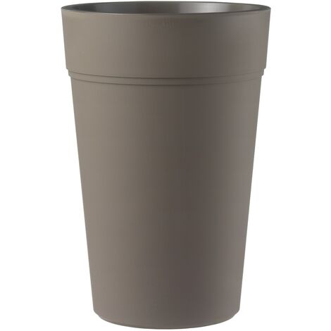 Pot de Fleurs Rond Brun 38 CM h 80 mod. Stem