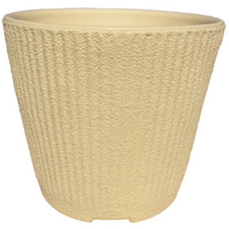 Pot de fleurs rond epicéa  h44 cm