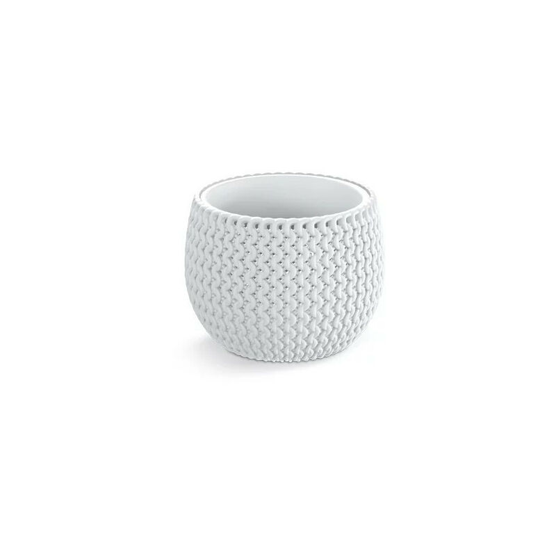 Lem Select - Pot de fleurs Splofy Bowl 18 cm blanc élégant et moderne