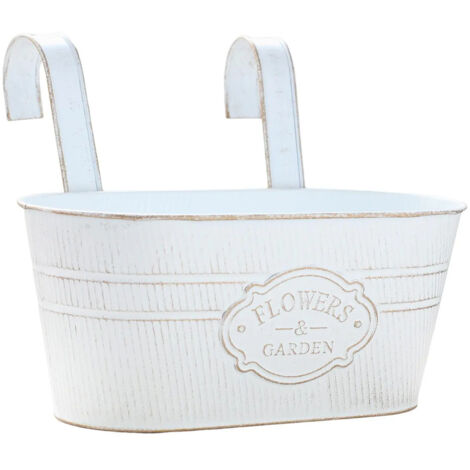 Pot de fleurs suspendu avec rambarde pour balcon pot de fleurs suspendu pour jardin