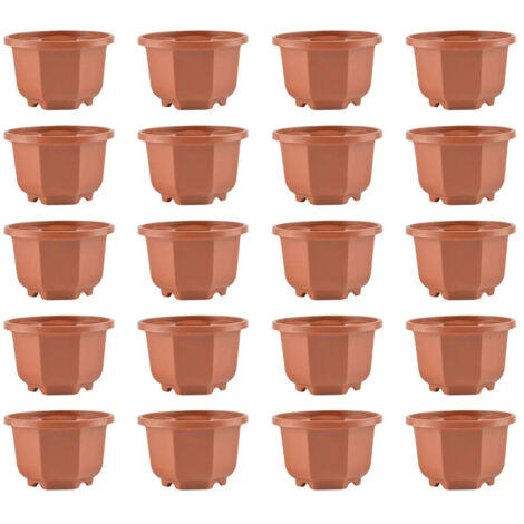 Pot de fleurs suspendu en plastique tressé pour fixation murale,