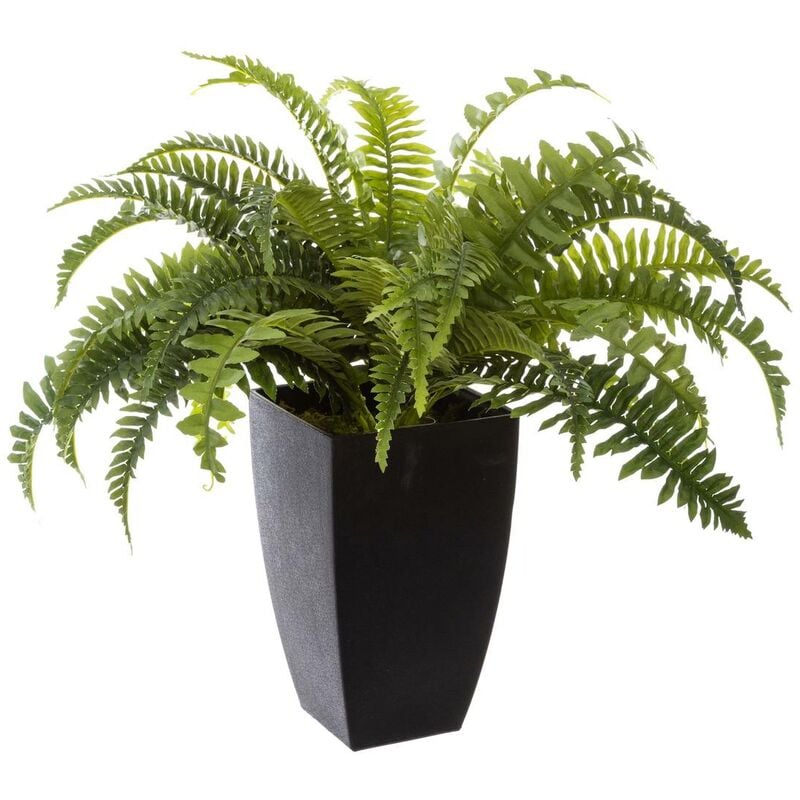 Atmosphera - Fougère artificielle vert H55cm créateur d'intérieur