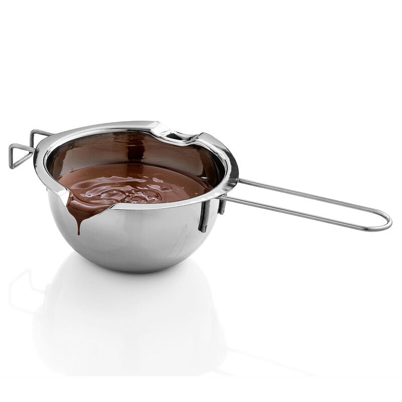 Ensoleille - Pot de fusion bol de fusion de bain-marie bol de fusion de chocolat bol de fusion en acier inoxydable avec poignée outil de cuisson