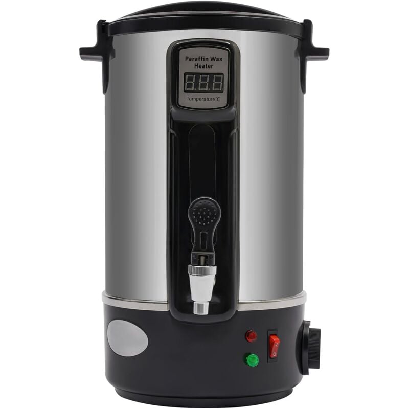 Gojoy - Pot de Fusion Cire Bougie Électrique Grande Capacité Pot de Fusion Cire Bougie avec Interrupteur Rotatif Fondeur de Cire pour Acier