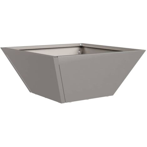 Pot de jardin，Jardinière en forme de bol Rouillé 35 x 35 x 15 cm CFW84885