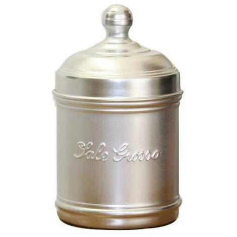 Pot de papier aluminium pour gros sel, dimensions 10 cm x 12 cm, Ottinetti