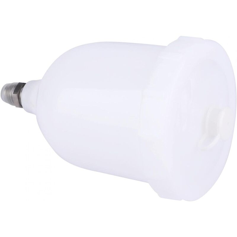 Pot de peinture à alimentation par gravité, connecteur fileté mâle Accessoires d'outils pneumatiques Pot de tasse d'aérographe 600 ml Tasse de