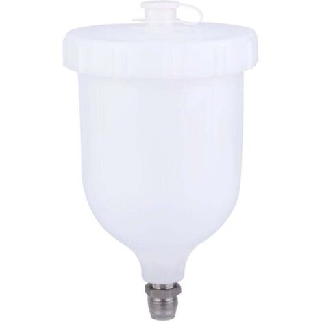 Pot de peinture de 600 ml pour pistolet à peinture, godet en plastique pour pistolet à peinture Evilbiss T EKNA Pro Pri FLG