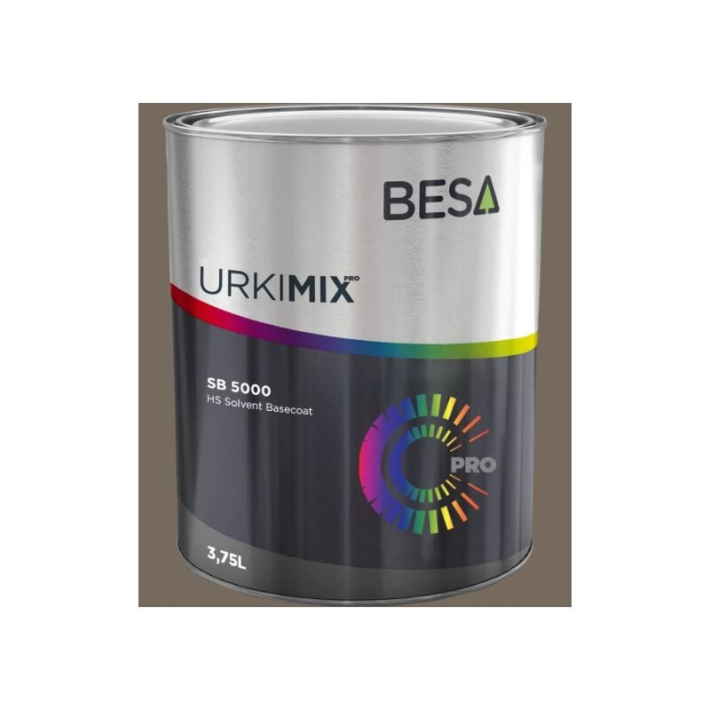 Besa - Pot de peinture Polyuréthane / bi composant Gris Beige ral 7006 Mat - 1000 ml