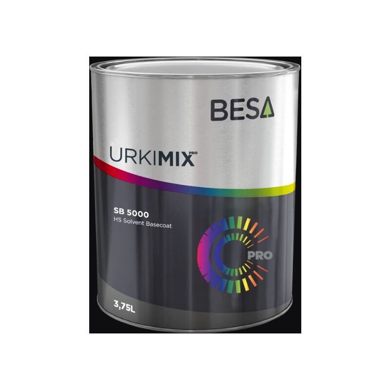 Pot de peinture Polyuréthane / bi composant Noir Foncé Mat ral 9005 Mat - 500 ml