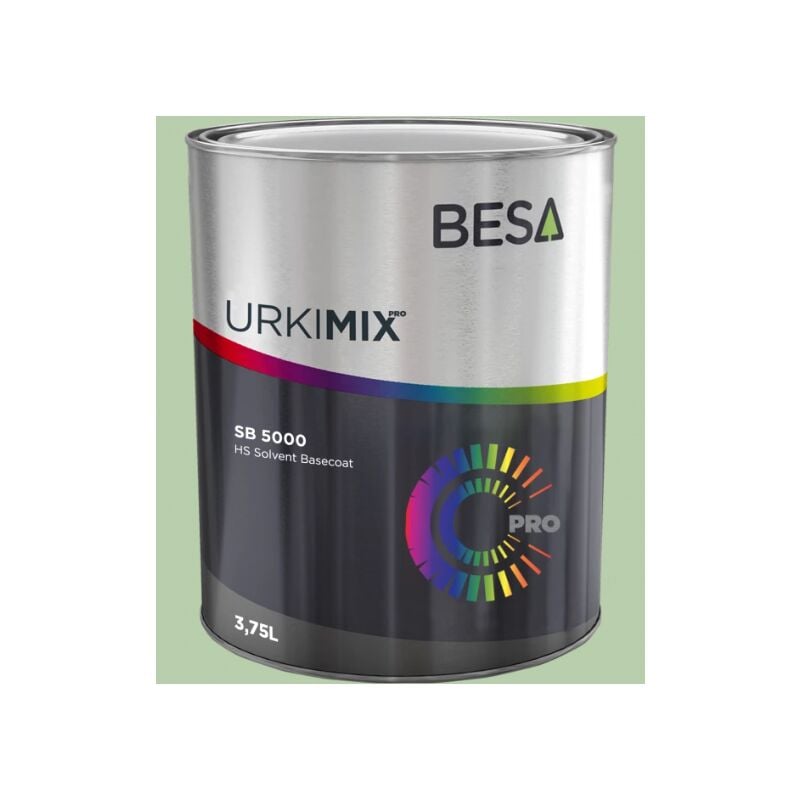 Besa - Pot de peinture Vert Blanc ral 6019 Brillant - 250 ml