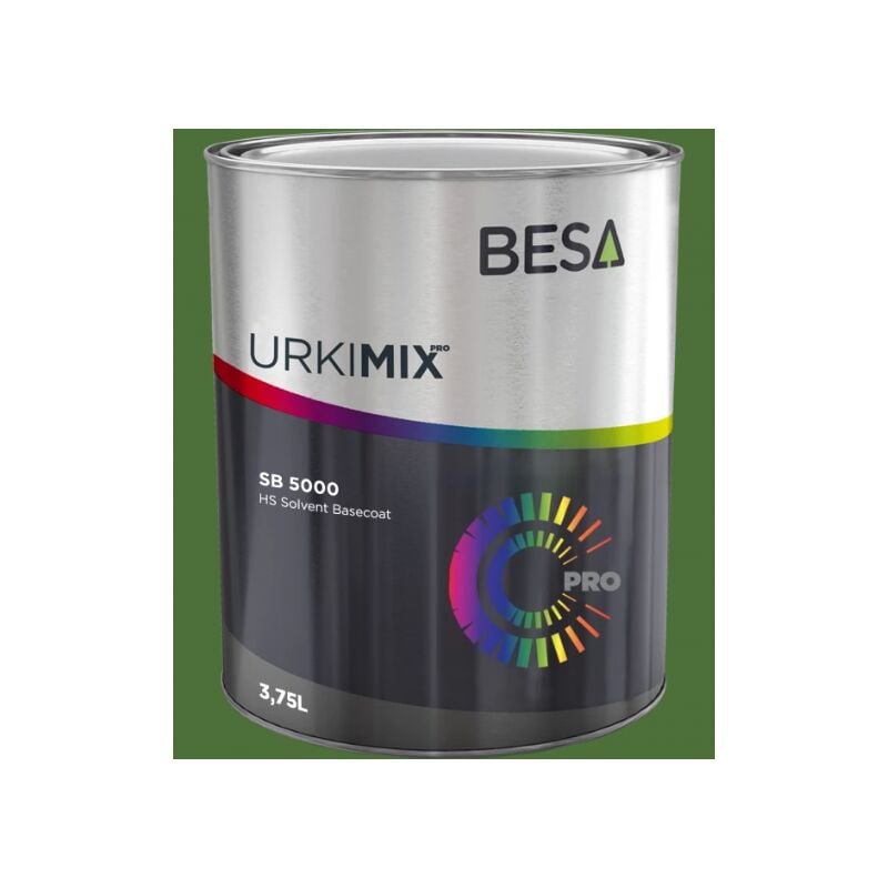 Besa - Pot de peinture Vert Herbe ral 6010 Brillant - 1000 ml