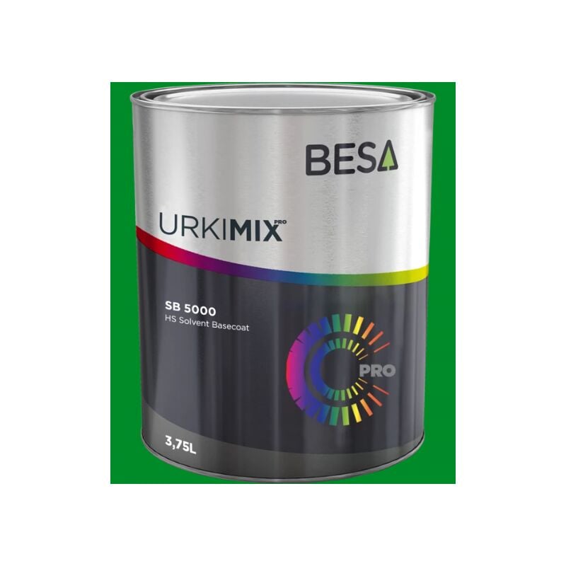 Besa - Pot de peinture Vert Pur ral 6037 Satin - 250 ml