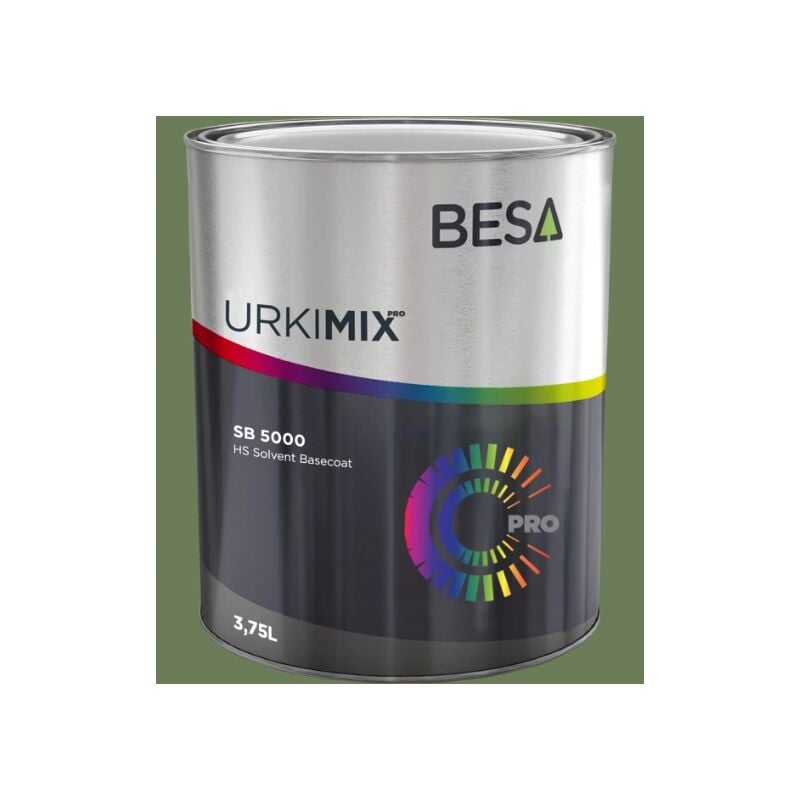 Besa - Pot de peinture Vert Réséda ral 6011 Brillant - 1000 ml