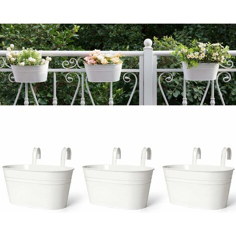 5 Pcs Mini Seaux en Métal Jardin Pot de Fleur Suspendu Seau en